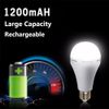 8 Pack Rechargeable Emergency Light Bulb for Power Outage Battery Operated