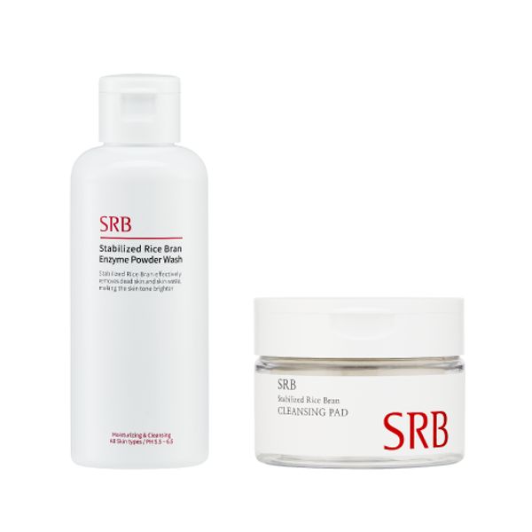 1 SRB Rice Water Enzyme Face Cleanser + 1 Rice Water Cleansing Pad