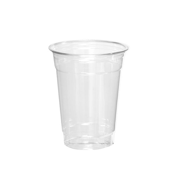 Party Essentials 20 Count Soft Plastic Party Cups, 14-Ounce, Clear