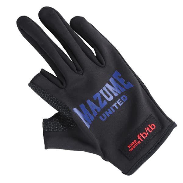 Mazume MZGL-F673-07 Light Gloves, Winter Gloves, Navy, M