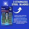Lovyc Razor with 20 Replacement Shaving Blades – Grooming Kit Men (6-Pack)