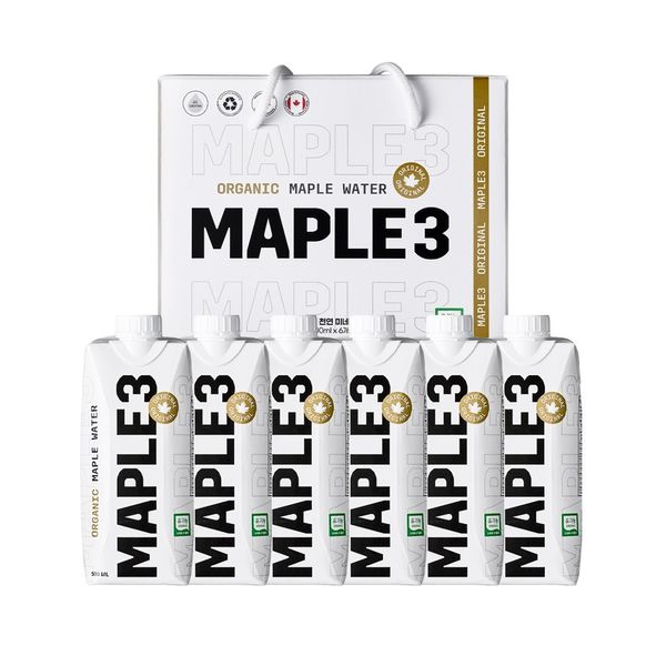 Maple 3 Maple Water 500ml X 6 gift box