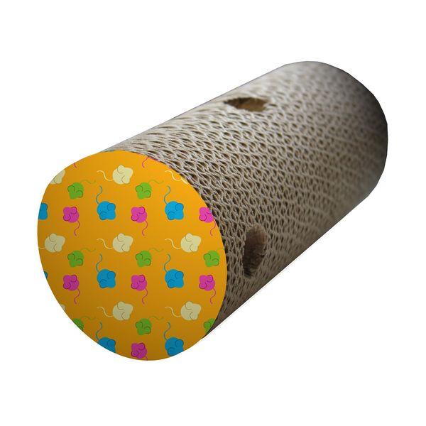 Cat 'n ' Caboodle, Claw-n-Roll Scratch Pad for Cats, Grey
