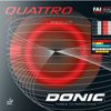 Donic Quattro A'Conda Medium Table Tennis Rubber (1.5mm, Black)