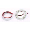 uxcell Squid Ring Squid Ring Car Light Headlight Lamp LED Ring Lamp Headlight 12 1210 Surface Mount Device White 12V 2pcs