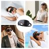SLIJAR 3D Eye Mask Comfortable and Lightweight Sleep Mask for Side Sleepers Breathable Blackout Sleeping Mask with Adjustable Strap Travel Accessories Essentials