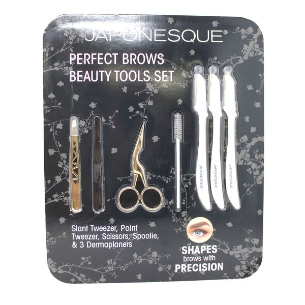 Japonesque Perfect Brows Beauty Tools Set 7 Pieces