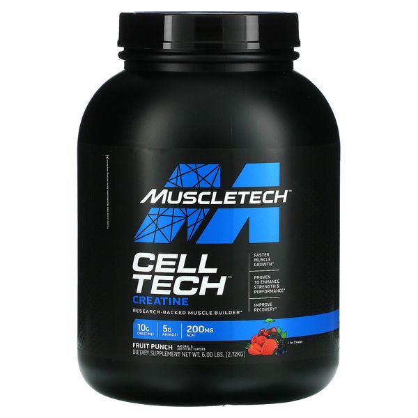 Cell-Tech™ Creatine, Fruit Punch, 6 lb (2.72 kg)