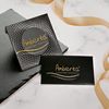 Amberta Women’s 925 Sterling Silver 40 mm Hoop Earrings