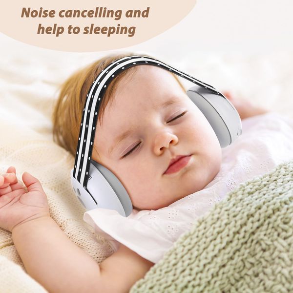 Laudexua Baby Ear Protection, Noise Cancelling Headphones for Babies and Toddlers Up to 36 Months