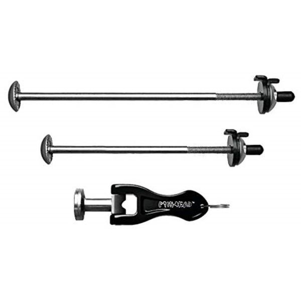 Raleigh 110 Quick Release 2-Pack Shackle Lock, Black