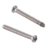 Machine Screws 30pcs M2 Cross Head 304 Stainless Steel Knobs Screws Phillips Drive Screws Drawer Handle