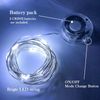 Twinkle Fairy Lights Battery Powered 3 Modes with Timer Firefly Lights 20 LED...