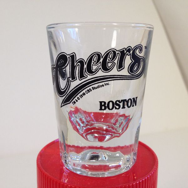 Cheers Boston 2 oz Shot Glass CBS Studios by Libbey Collectable