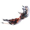 KKHMF 195pcs Plug Wire Breadboard Cable Breadboard Line
