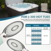 Set of 4pcs Replacement For Jacuzzi J-300 Pillow Insert + Back Mount 2472-824 
