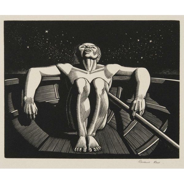 Drifter :  Rockwell Kent   :  Archival Quality Art Print Suitable for Framing