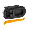 Hoypeyfiy 2029885 Front Left Driver Side Switch Control Button Replacement for Ford Transit MK8 Custom Replace 1791339 Double Door Window Control Button