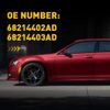 For 2015-2023 Chrysler 300 Front Bumper Reflector Side Marker Lights Assembly 2x