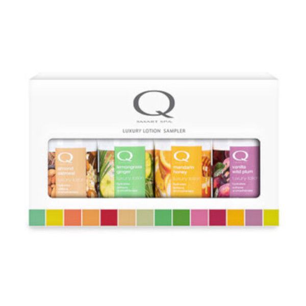 QTICA SMART SPA Luxury Lotion Holiday Sampler.