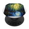 Bamboo's Celestial Waltz Nighttime Splendor PopSockets with Interchangeable PopGrip