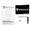 Rockville RockShield 1 Studio Microphone Isolation Shield w/Sound Dampening Foam