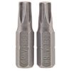 Draper 66435 T30 1/4" Hex Draper TX-Star® Insert Bit 25mm Long (2 Piece)