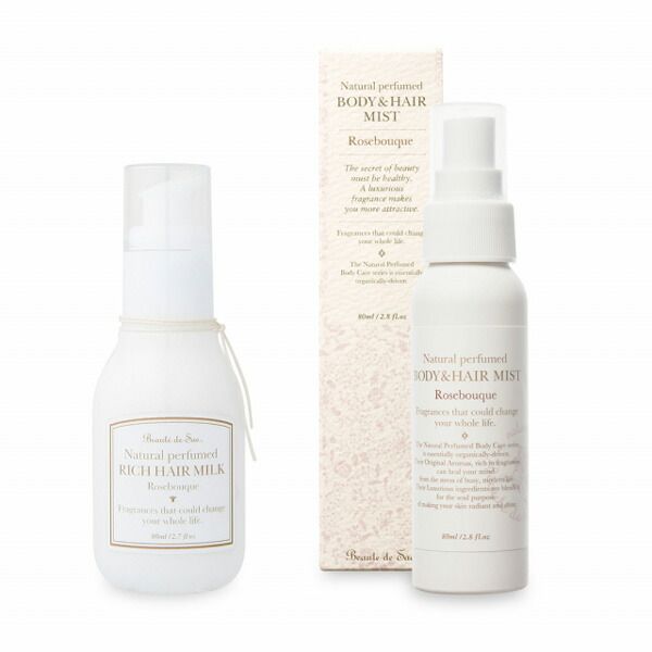 Beaute de Sae Natural Perfumed Hair Care Set &quot;Rose Bouquet&quot; Cosmetics Body &amp; Hair Mist Hair Milk Gift Set Present Mid-year Gift Return Gift Celebration Wedding Birth Birthday 5000 5,000 yen range Respect for the Aged Day Gift