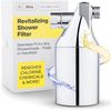 Shower Head Filter – Works with Shower Head Handheld with Water Filter – Reduces