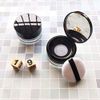 Clear Loose Powder Case with Mirror, Makeup Puff Boxes, Travel Portable Powder Container, Handmade Cosmetic Refill Container, Portion Container with Sponge Puff (20g)
