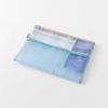 Midori 53356006 Multi Pouch, Pen & Tool Pouch, B5, Mesh, Light Blue