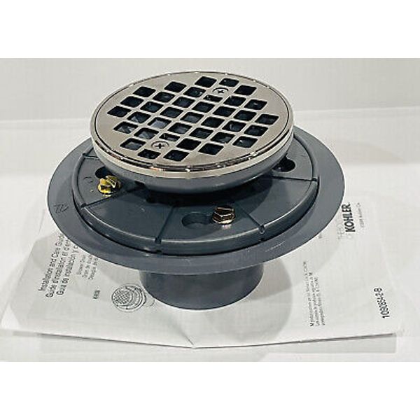 Kohler 9135-TT - Tile In Round Shower Drain in Vibrant Titanium Finish