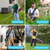 TIANAO Long Trimmer Strap, Reliable Shoulder Strap, Weed Eater Strap That Can Ease Your Work, Compatible with Leaf Blower/String Trimmers/Hedge Trimmer/Multi Head System/Blower.