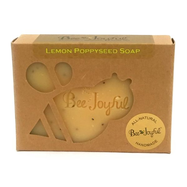 Bee Joyful Soap - Lemon Poppyseed - All-Natural