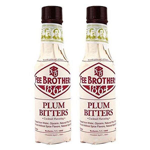 Fee Brothers Plum Cocktail Bitters - 5 oz - 2 Pack