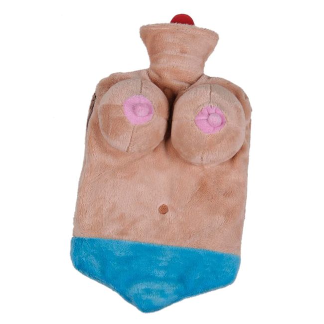 Hot Water Bootle - Novelty Gift for Women, Ladies Great Present Ideal for Christmas & Birthdays