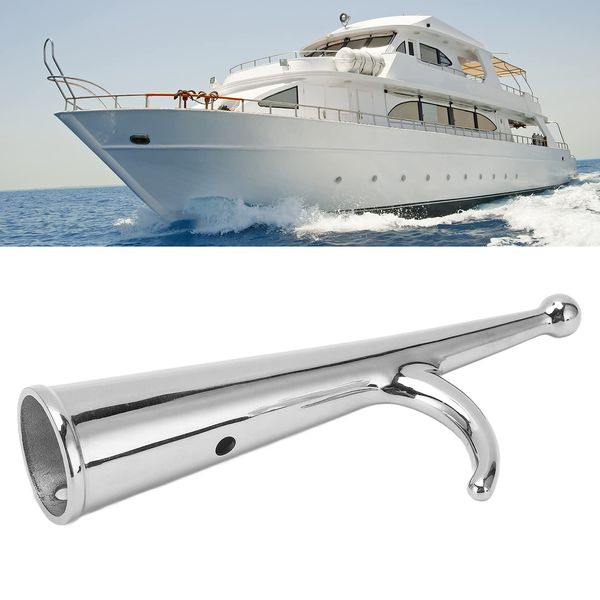 34mm 316 Stainless Steel Boat Hook Head - Durable, Rust Resistant for Docking, Undocking