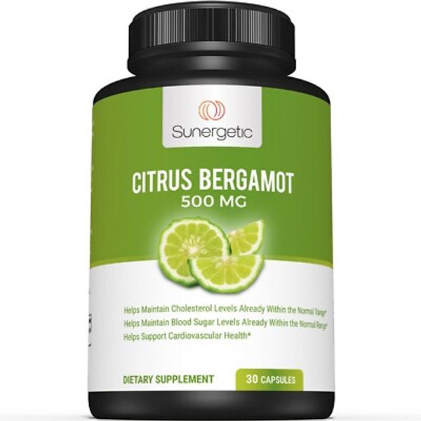 Premium Citrus Bergamot Capsules-With Clinically Studied Bergamonte®-30 Capsules