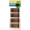 Conair Color Match, Bobby Pins with Slide-On Opener, Brunette, 1-Pack of 60-Pieces
