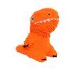 MIGHTY- Microfiber Medium TRex– Made with Squeaker Balls and Minimal Stuffing. Strong & Tough. Interactive Play. Machine Washable & Floats