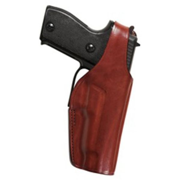 Bianchi, 19L Thumbsnap Holster, Plain Tan, Size 19, Right Hand