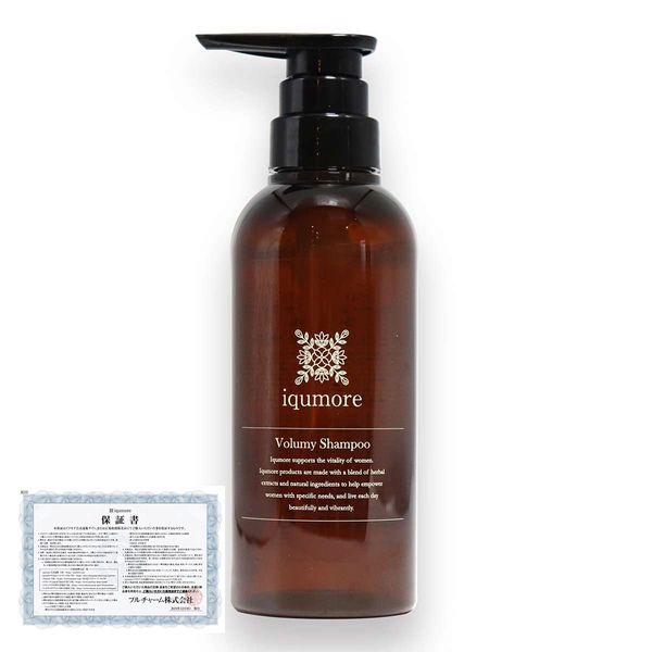 Ixmore Official Volume Shampoo, 10.1 fl oz (300 ml), Amino Acid Based Shampoo, Non-Silicone, Weak Acid-Free, Additive-Free, Made in Japan