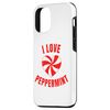 iPhone 13 I Love Peppermint Candy Cane Christmas Peppermint Candy Case