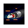 j5create USB 40Gbps 240W USB Type-C Cable, Black/Space Gray, JUC29L08