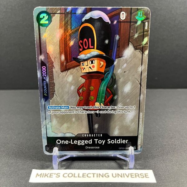 One-Legged Toy Soldier • OP05-081 Full Art NM (PRB01) • One Piece Card • English