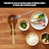 HINFHI 1 Piece Soup Spoon Stand, Wooden Tableware Stand, Kitchen Tools, Simple Tableware Stand, Dining Table Decorations.