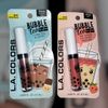 L.A COLORS BUBBLE TEA LIP GLOSS Bundle Chocolate Latte & Peach NIP