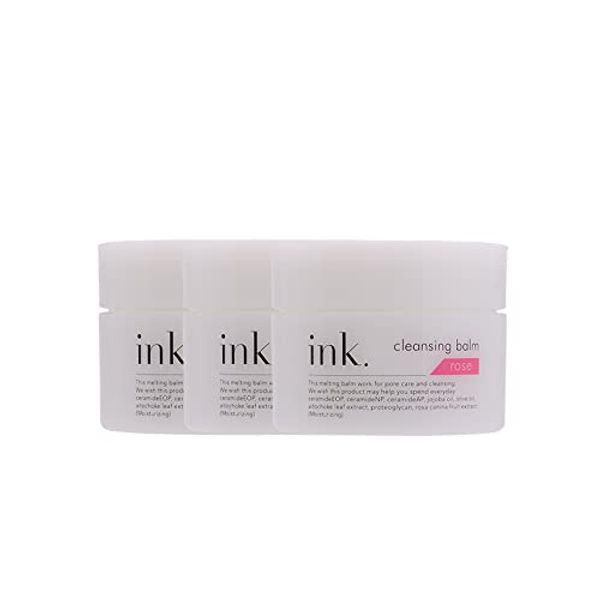 ink. Cleansing Balm, Set of 3 (Rose)