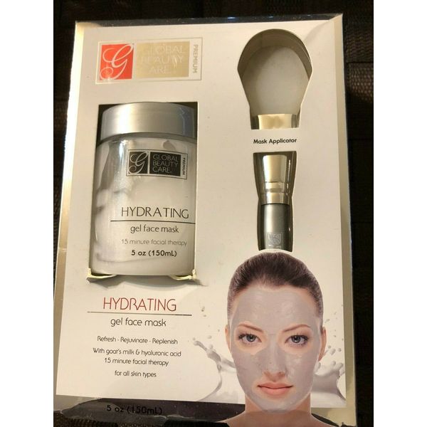 Global Beauty Care Premium Hydrating Gel Face Mask 5 oz Sealed NIB