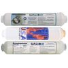 3pcs portable Reverse Osmosis RO replacement filter set, sediment, GAC T28 & T33